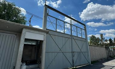 TERRENO EN RENTA CERCA DE LAS BODEGAS DE ATIZAPAN