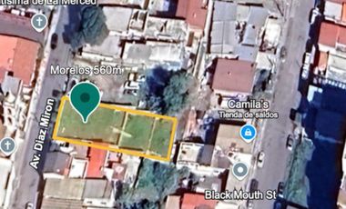 VENTA | TERRENO EN LA COLONIA MORELOS