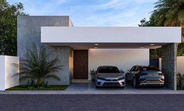 Cómoda y moderna casa de un piso en privada Tamora