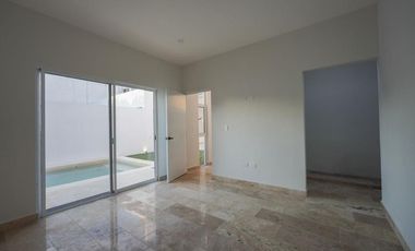 Cómoda y moderna casa de un piso en privada Tamora