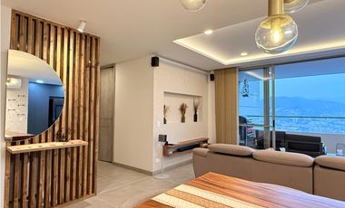 lujoso envigado 3 cuartos aire acondicionado pis alto