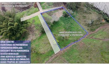 LOTE HERMOS CON ESCRITURA EN PROINDIVISO EN MARINILLA  💲58 MILLONES