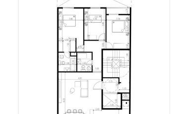 Departamento 4 ambientes en Avellaneda