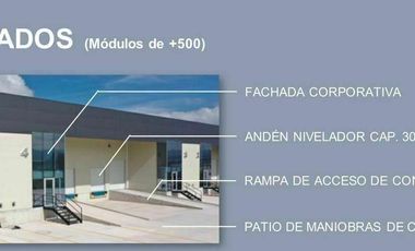 Bodega industrial en Preventa frente al Parque Industrial el Marqués