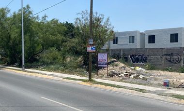 Terreno comercial en Renta, Concepción Barragán, Apodaca NL