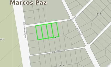 VENTA Casa de 2 ambientes, gran terreno Marcos PaZ