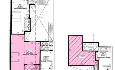 SE VENDE DEPARTAMENTO DE 2 DORMITORIOS CON TERRAZA