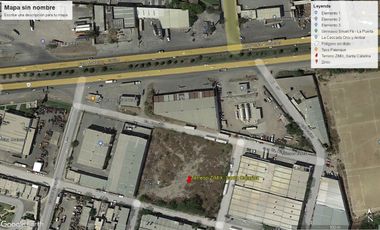 TERRENO INDUSTRIAL EN RENTA  EN SANTA CATARINA