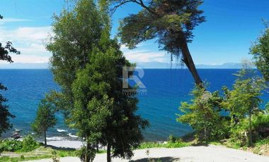 PARCELA CON VISTA Y ACCESO A LAGO EN SECTOR LOS BAJOS.