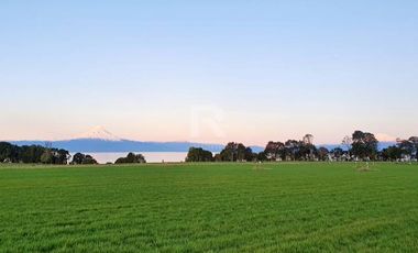PARCELA CON VISTA Y ACCESO A LAGO EN SECTOR LOS BAJOS.