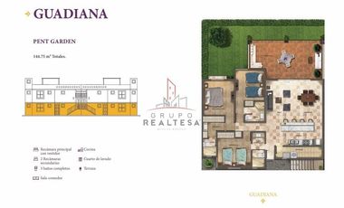 Departamentos Venta La Serena San Miguel de Allende 5,500,000 NicPer R2