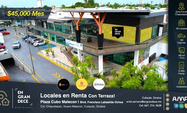 Locales en Renta - Plaza Cubo