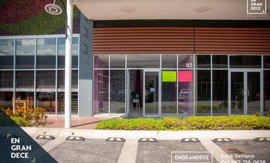 LOCALES EN RENTA PLAZA MIVIA CATALANA, SECTOR AEROPUERTO, TERRANOVA, LEY, ANCLAS LEY, SALUD DIGNA, 24-7 GYM, EMPORIO SUSHI