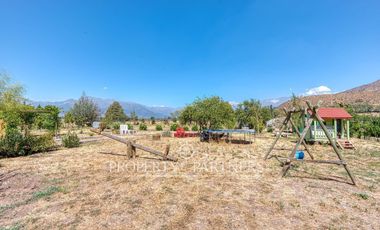 Cómoda parcela de agrado en sector Haras de Pirque , precio rebajado