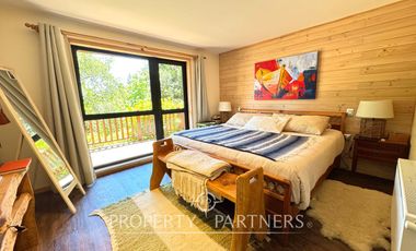 Moderna casa en condominio La puntilla de Villarrica