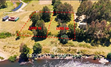 Preciosos terrenos orilla Rio Cruces