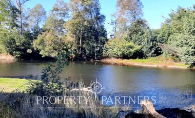 Preciosos terrenos orilla Rio Cruces