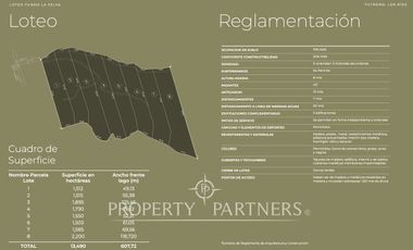 MACRO LOTES BORDE LAGO RANCO