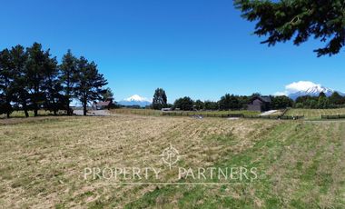 Preciosa parcela con vista a los volcanes y el lago a solo 7 km del centro de Puerto Varas