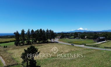 Preciosa parcela con vista a los volcanes y el lago a solo 7 km del centro de Puerto Varas