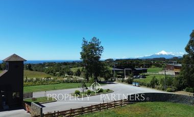 Preciosa parcela con vista a los volcanes y el lago a solo 7 km del centro de Puerto Varas