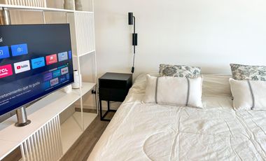Excelente loft en alquiler temporario con cochera. Distrito Quartier, Retiro.