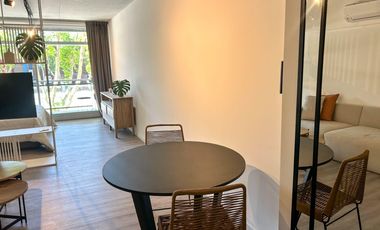 Excelente loft en alquiler temporario con cochera. Distrito Quartier, Retiro.