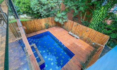 Casa Arriendo Piscina Privada En Venta Poblado El Tesoro