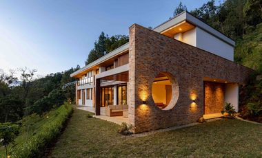 Exclusiva Casa Campestre Arquitectura Moderna Medellin Las Pal