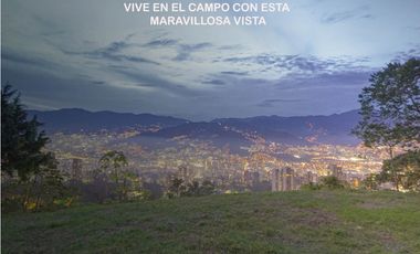 Venta Lote parcelación Medellín poblado balsos palmas vista