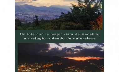 Venta Lote parcelación Medellín poblado balsos palmas vista