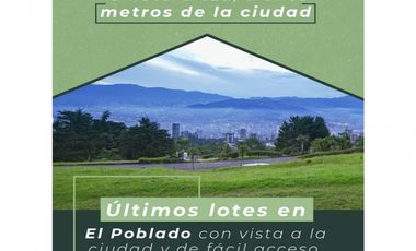 Venta Lote parcelación Medellín poblado balsos palmas vista