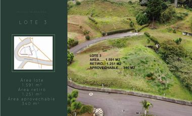 Venta Lote parcelación Medellín poblado balsos palmas vista