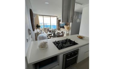 Arriendo Apartamento Amoblado Vista al Mar - Pozos colorados