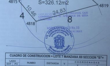 Terreno en venta en Centro Lerma