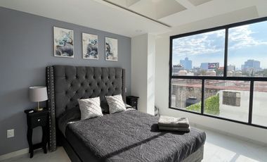 Departamento Amueblado en la Roma