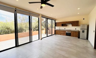 Departamento sin muebles, increible roof top en Aldea Savia