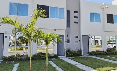 Casa AMUEBLADA en renta en Fracc. Puerta Paraíso. VERACRUZ, VER. CLÚSTER PRIVADO