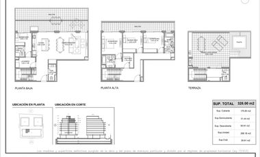 Departamento Triplex 4 Ambientes en Vicente López Río Amplia vista