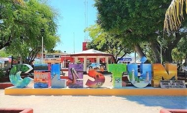TERRENO EN VENTA EN EL CENTRO DE CELESTÚN, YUCATAN