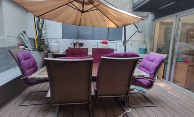 SE RENTA HERMOSO GARDEN HOUSE EN POLANCO (V)