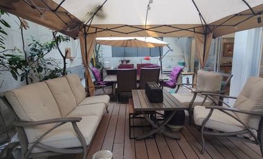 SE RENTA HERMOSO GARDEN HOUSE EN POLANCO (V)