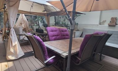 SE RENTA HERMOSO GARDEN HOUSE EN POLANCO (V)