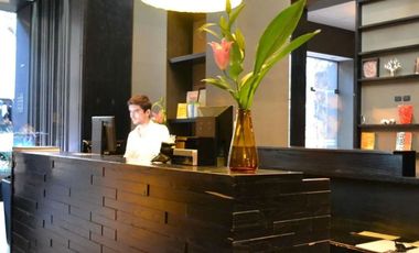 ALQUILER ANUAL MONOAMBIENTE AMOBL PALERMO  BALCON