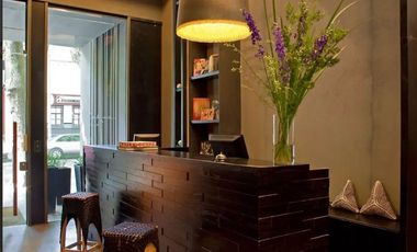 ALQUILER ANUAL MONOAMBIENTE AMOBL PALERMO  BALCON