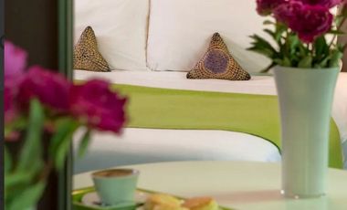ALQUILER ANUAL MONOAMBIENTE AMOBL PALERMO  BALCON
