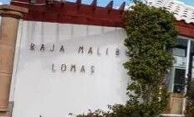 SE VENDE TERRENO EN  BAJA MALIBU SECCION LOMAS