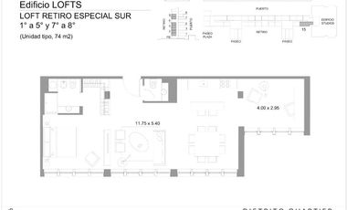 Excelente Loft a estrenar, ideal studio. Distrito Quartier