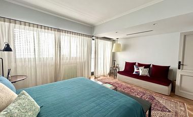 Alquiler con muebles, super categoría, 3 dormitorios, Recoleta.