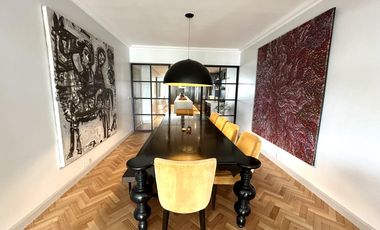Alquiler con muebles, super categoría, 3 dormitorios, Recoleta.